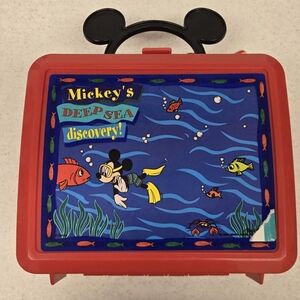 Mickey Mouse Lunch Box With Thermos. New With Tags. Never Used.